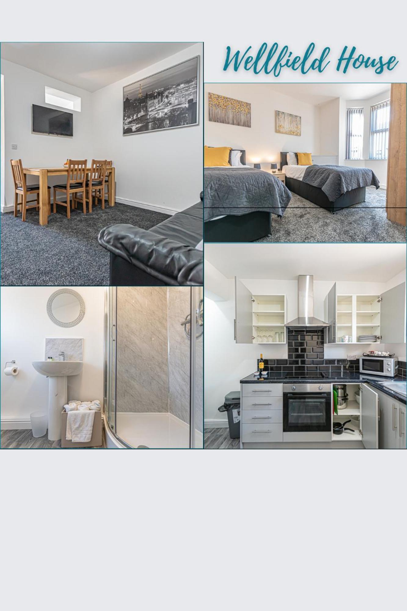 Wellfield Serviced Accommodation Warrington Buitenkant foto